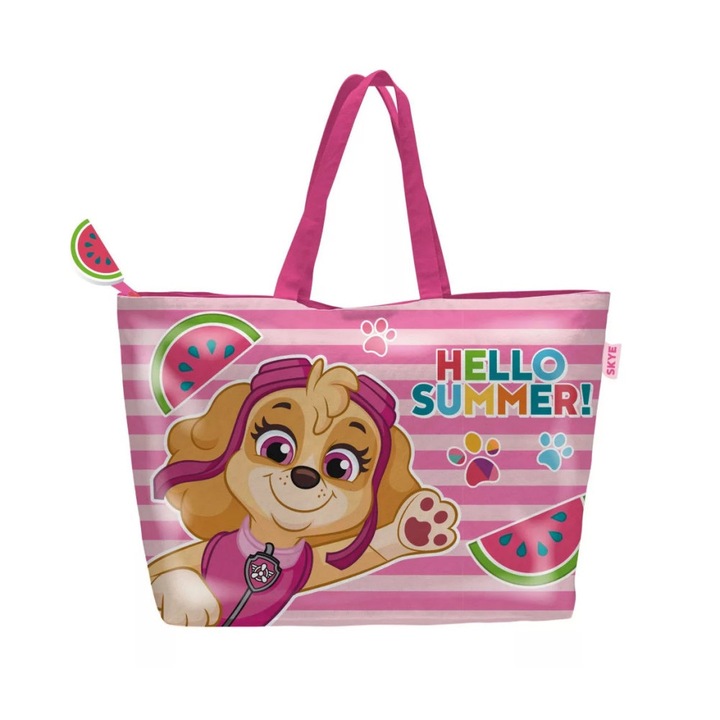 Плажна чанта Paw Patrol 48см