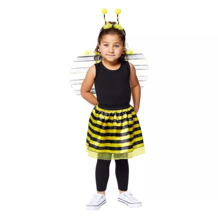 Méhecske jelmez striped tütü szett 3-8év