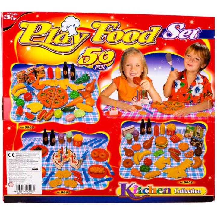 50 darabos pizzakészítő játékkészlet