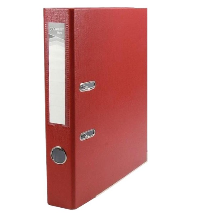 Рафт за книги, Penword, A4, 5 см, червен