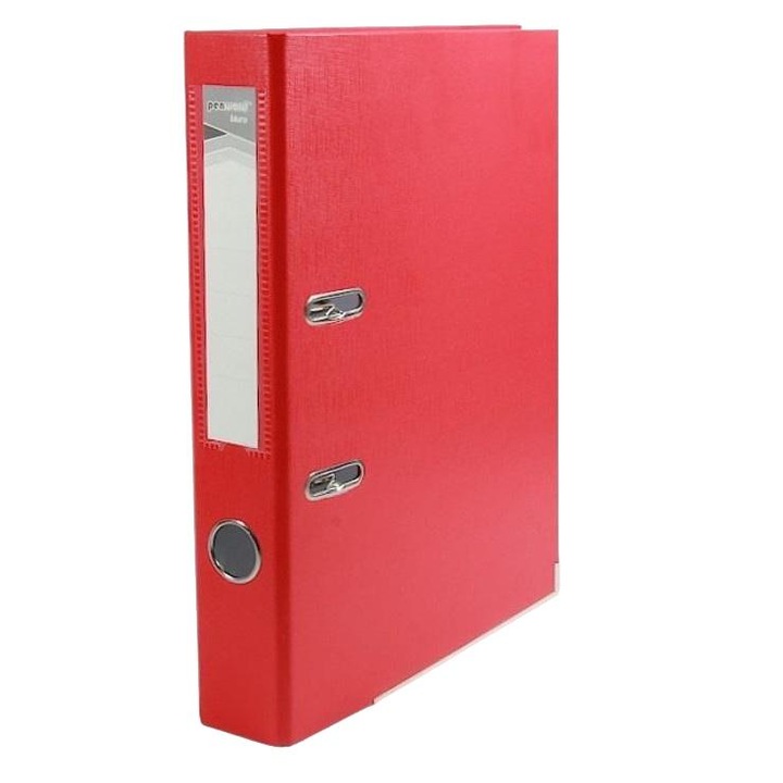 Рафт за книги, Penword, A4, 5 см, червен