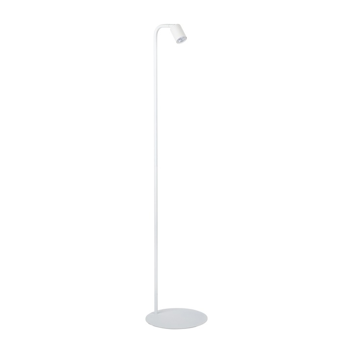 Lampa de podea LED, TK Lighting, Metal, 140cm, Alb