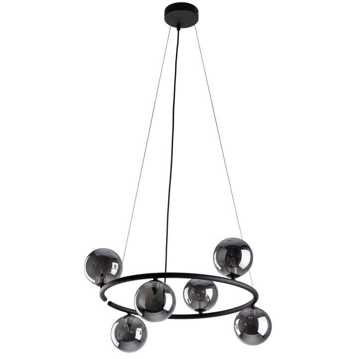 Lustra TK Lighting Anabelle, metal, sticla, G9