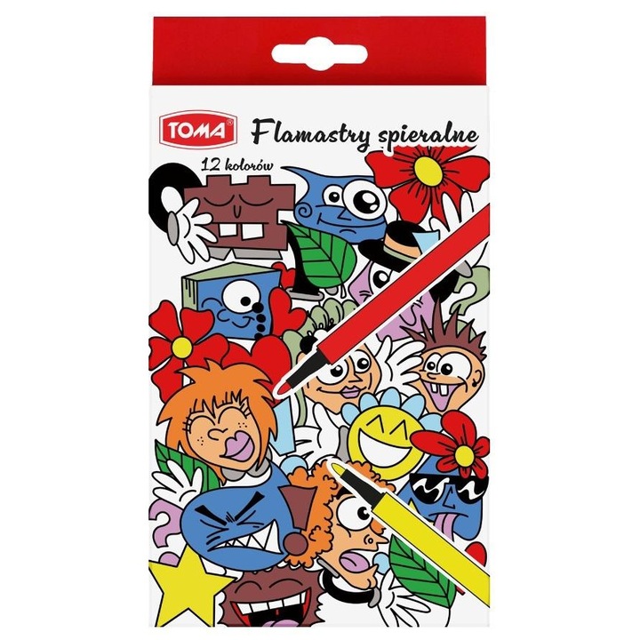 Set 12 markere, Multicolor