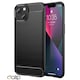 Калъф за OnePlus 9R, Dalip Carbon Fuse, HQ TPU, черен