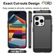 Калъф за OnePlus 9R, Dalip Carbon Fuse, HQ TPU, черен