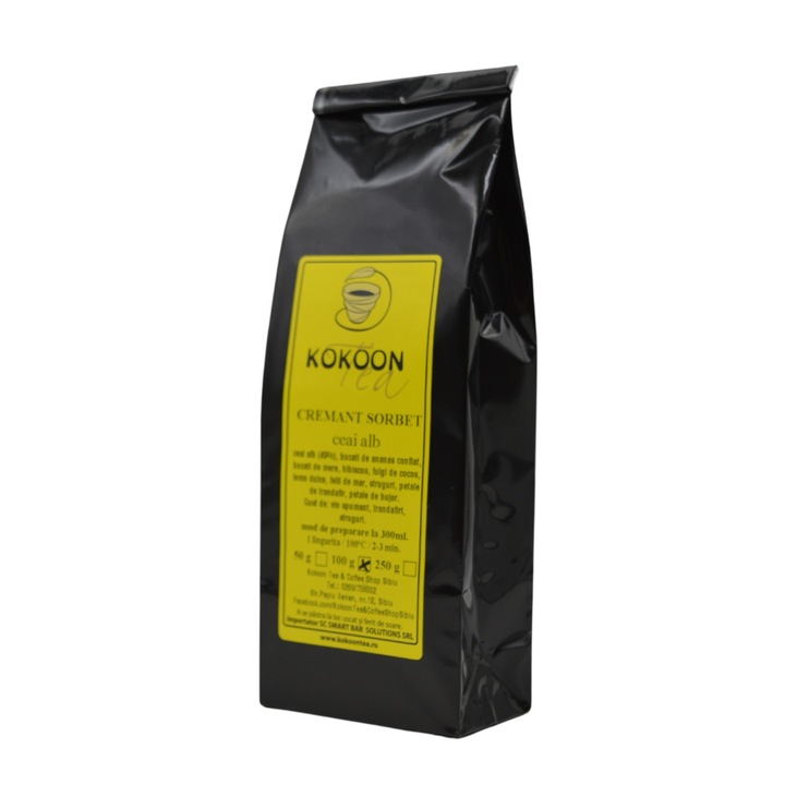 Ceai alb Cremant Sorbet, Kokoon Tea, 100 g
