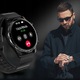 Smartwatch, KM68, Barbatesc, Rezistent la apa, Elegant/Sportiv, Functie de apel, AMOLED HD, baterie 300mAh, 100 activitati sportive, Bluetooth 5.2, FitCloudPro, Android 5.1+/iOS 9.0+, CPU Realtek 8762
