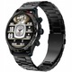 Smartwatch, KM68, Barbatesc, Rezistent la apa, Elegant/Sportiv, Functie de apel, AMOLED HD, baterie 300mAh, 100 activitati sportive, Bluetooth 5.2, FitCloudPro, Android 5.1+/iOS 9.0+, CPU Realtek 8762