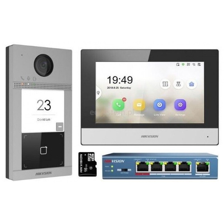 Hikvision DS-KIS604-S (B), 175081, Kaputelefon