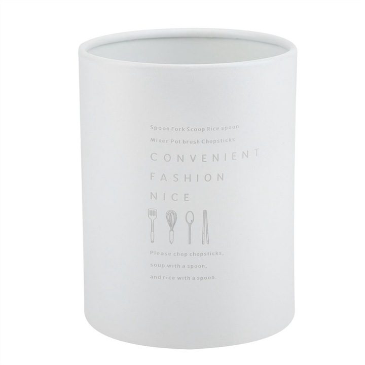 Jormftte evőeszköztartók, fehér, rozsdamentes acél, rozsdaálló, többfunkciós