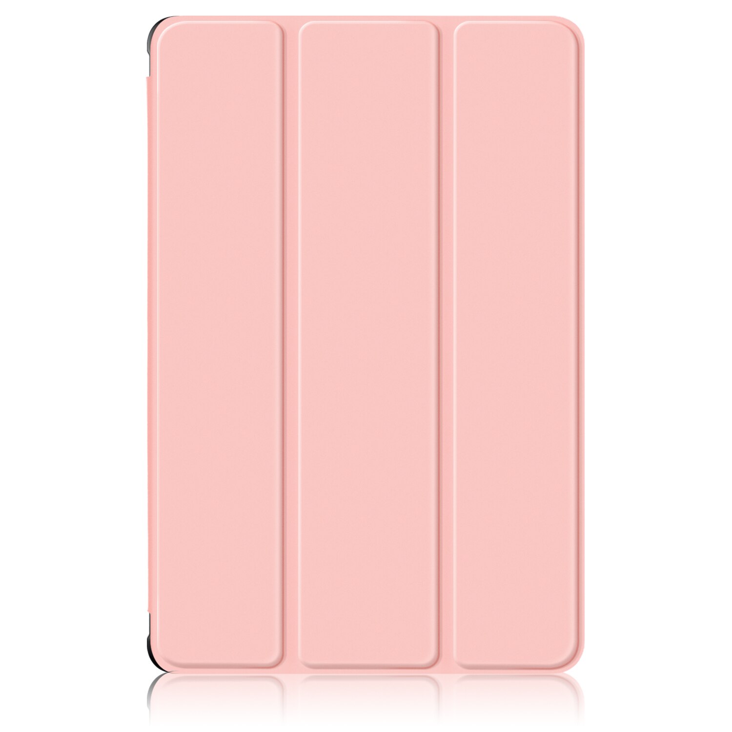 Husa Ultra Slim premium, Natty Pell, pentru Samsung Galaxy Tab A9+Plus (2023) 11" - Smart Cover cu spate dur transparent, Roz