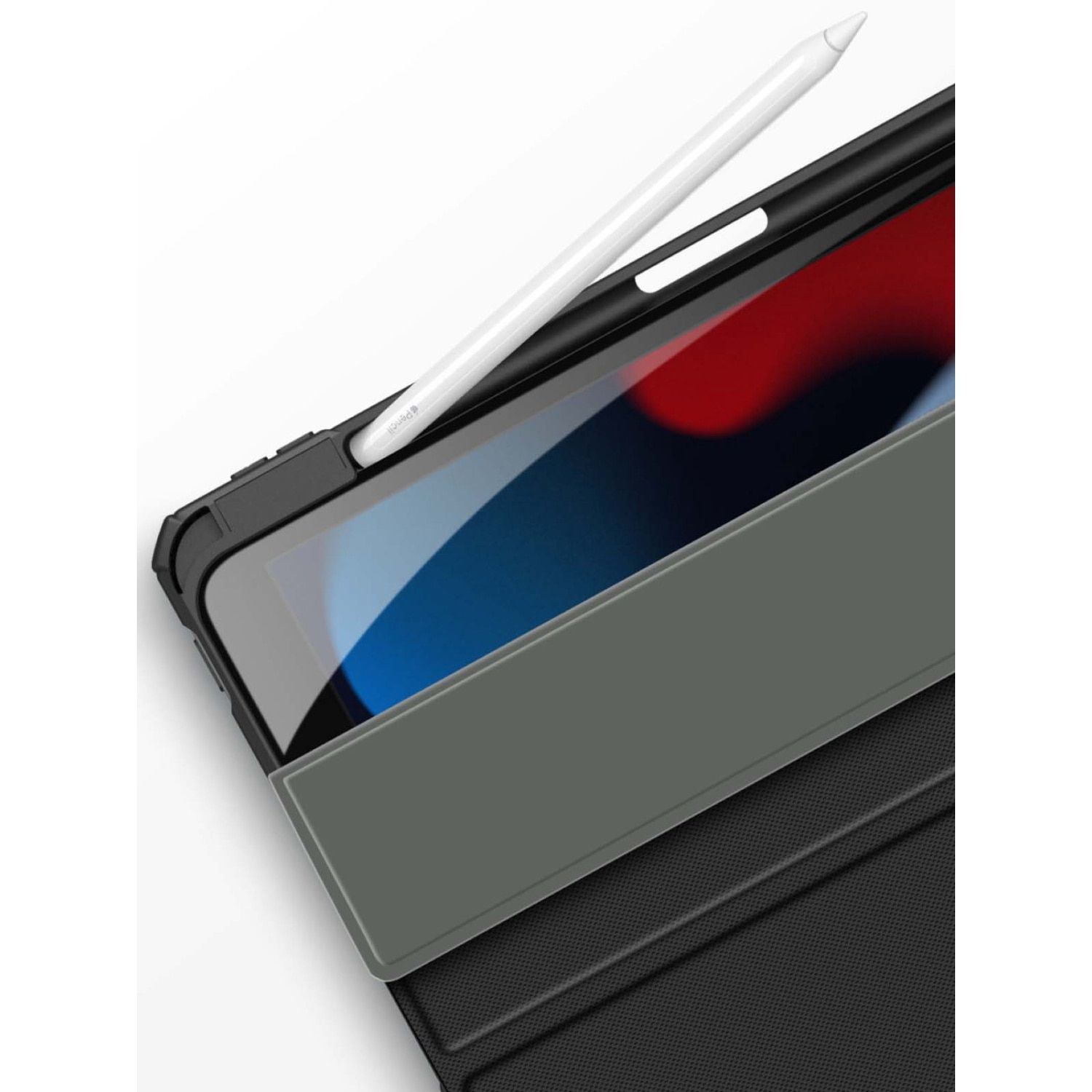 Husa premium pentru tableta SAMSUNG GALAXY TAB S8 Model X700/X706 si S7 Model T870/T875/T876B, Sigloo, cu suport Smart Pen Dux Ducis Toby, Black