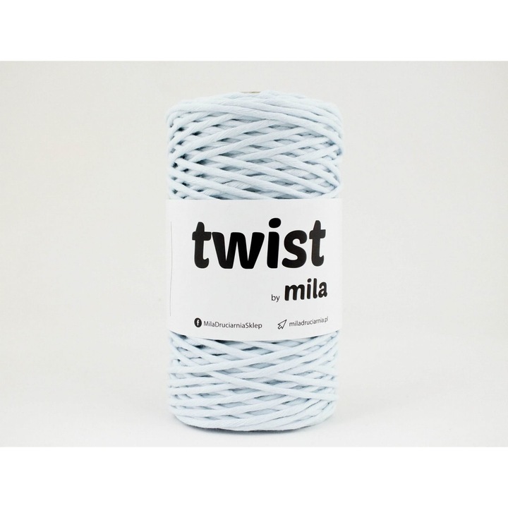 Texti Fonal, Sznur Twist, 3mm, aqua