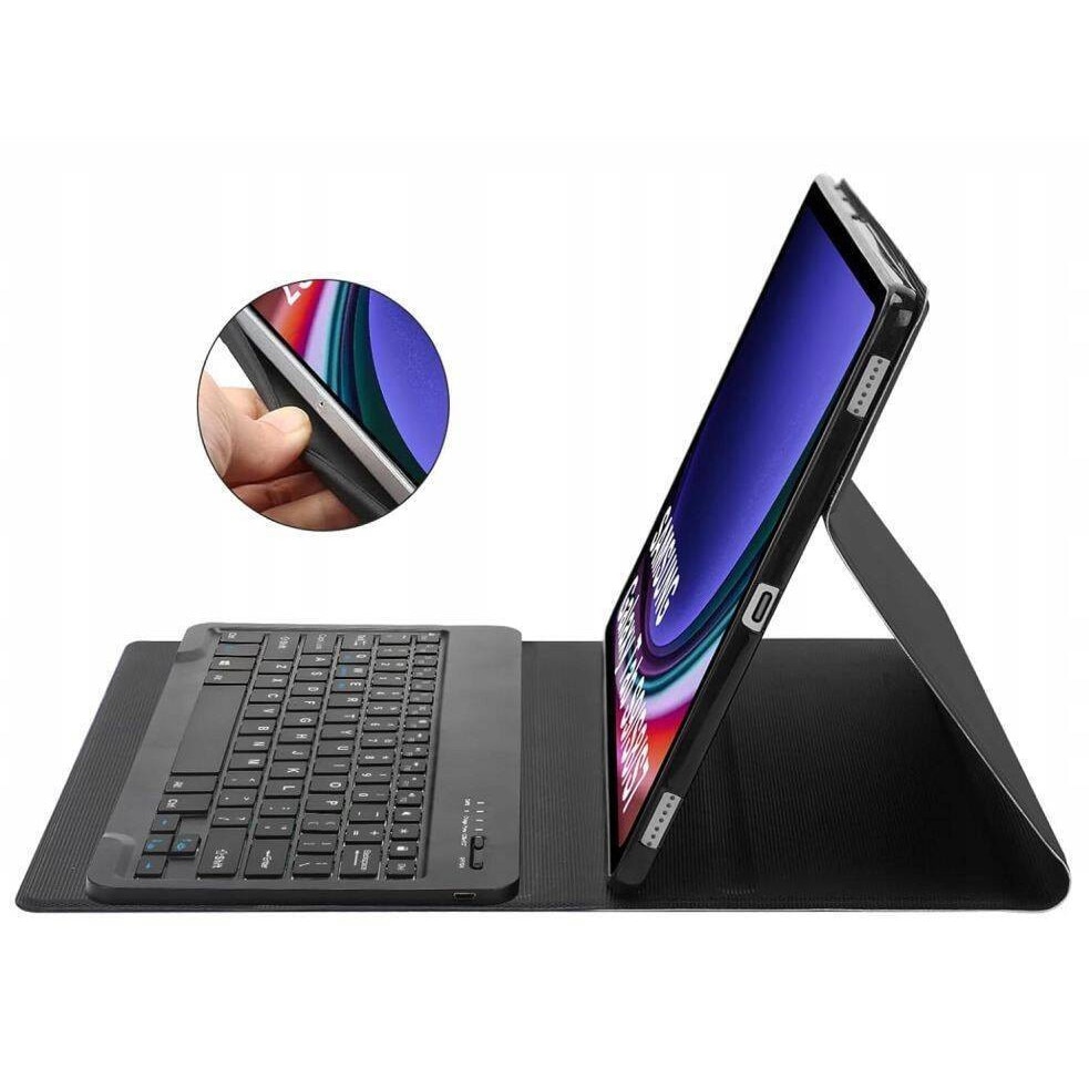 Husa pentru Samsung Galaxy Tab A9 Plus Tech-Protect SC pen and keyboard black