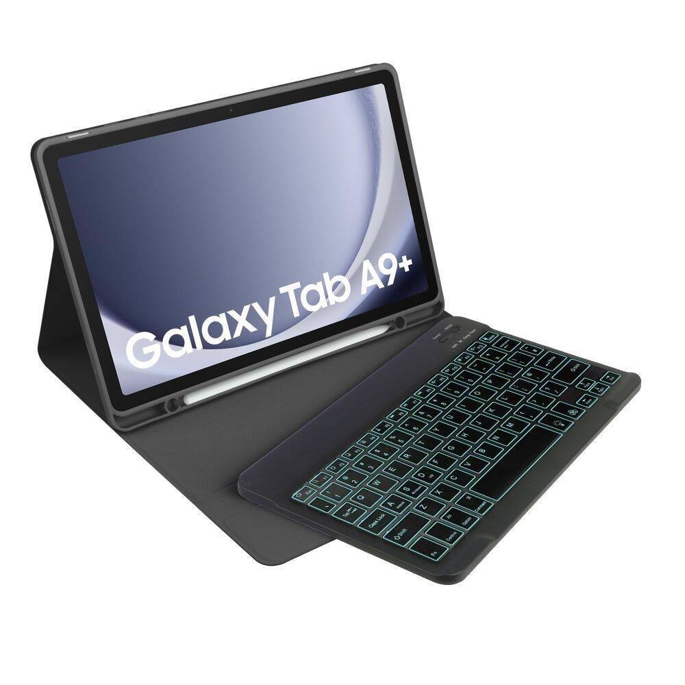 Husa pentru Samsung Galaxy Tab A9 Plus Tech-Protect SC pen and keyboard black