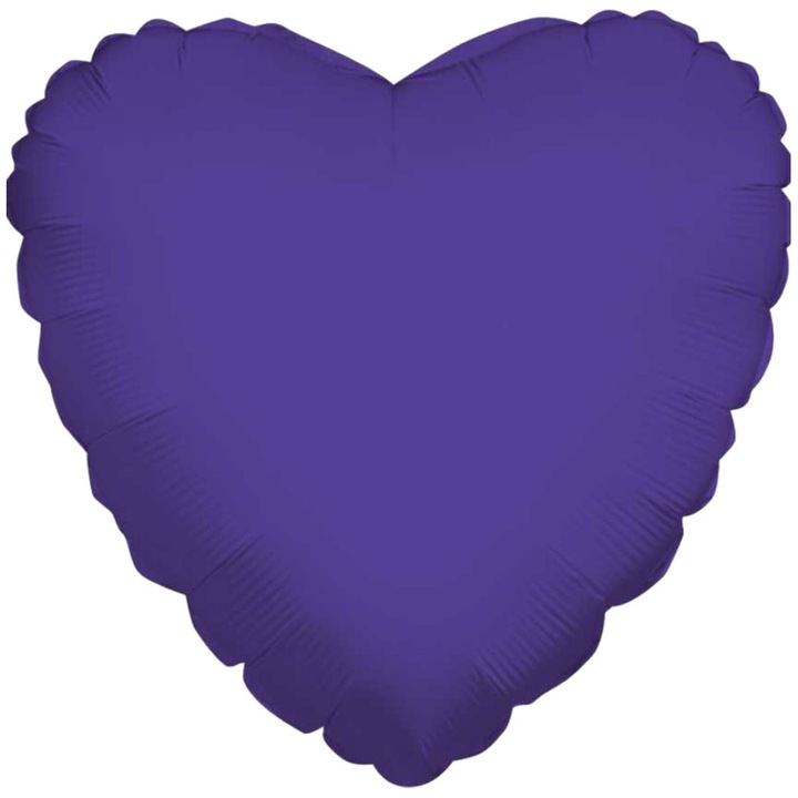 Balon folie 45cm inima mov 17170-18