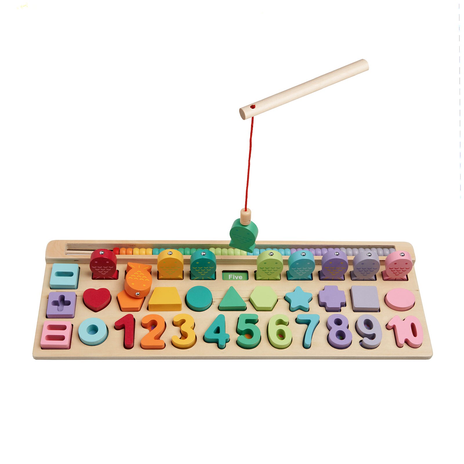 Joc educativ Momki - Puzzle din lemn, 4 in 1, 35 piese - eMAG.ro