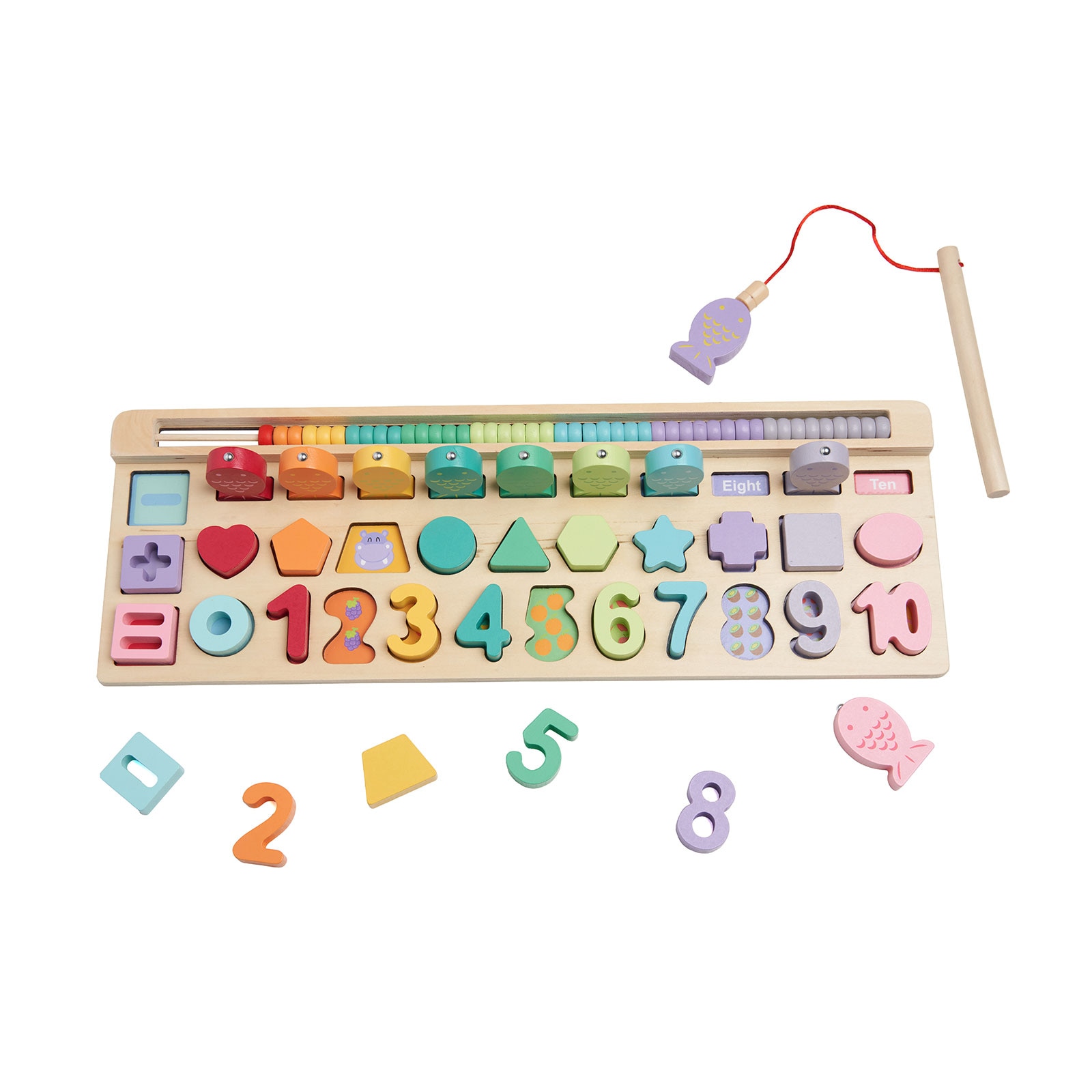 Joc educativ Momki - Puzzle din lemn, 4 in 1, 35 piese - eMAG.ro