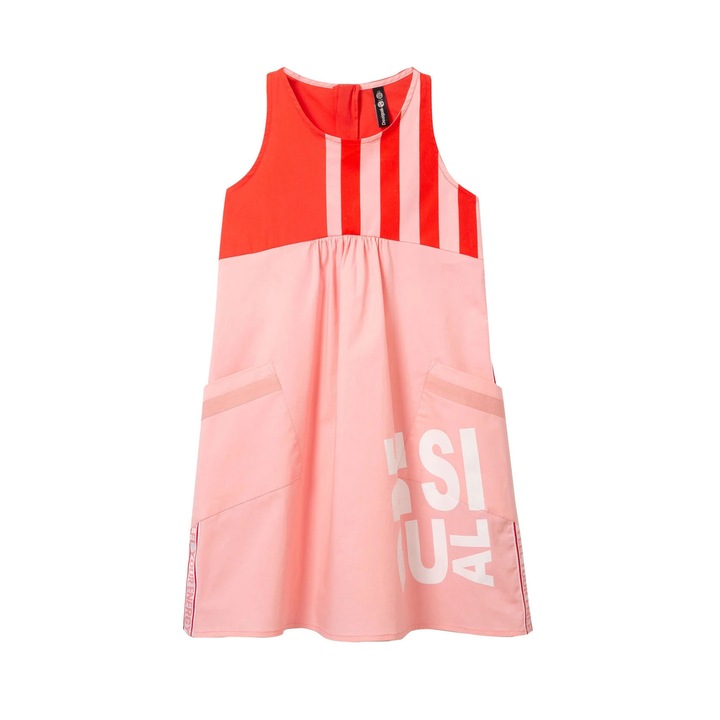 Desigual Casual rózsaszín lány ruha – 7-8 év
