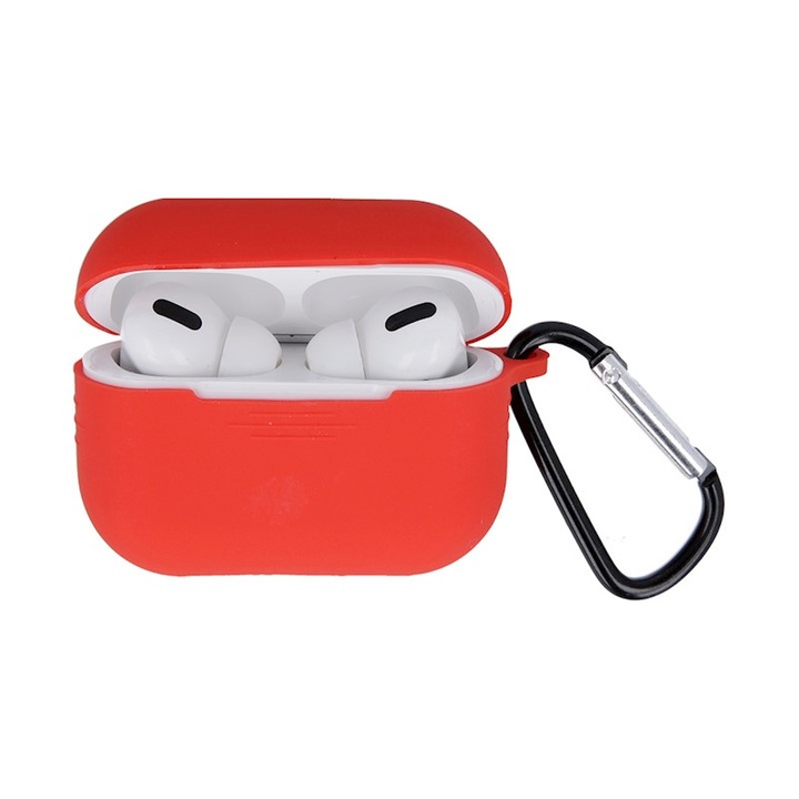 Husa pentru AirPods 3 tpu holder red