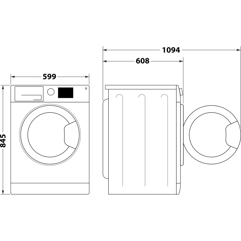 Masina de spalat rufe Whirlpool W7X 89 SILENCE EE, 8kg, 1400 rpm, Autodose, Steam Hygiene, Tehnologie al 6-lea Simt, Clasa A, Alb