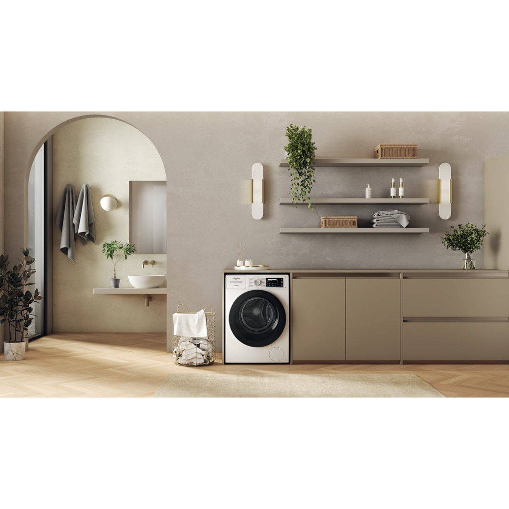 RESIGILAT: Masina de spalat rufe Whirlpool W8X 89AD SILENCE EE, 8 kg, 1400 rpm, FreshCare+, Autodose, Steam Hygiene, Tehnologie al 6-lea Simt, Clasa A, Alb