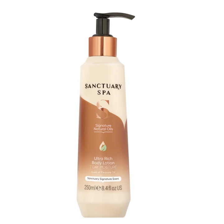 Lapte de corp intens hidratant, Sanctuary Spa Signature Natural Oils, 250 ml
