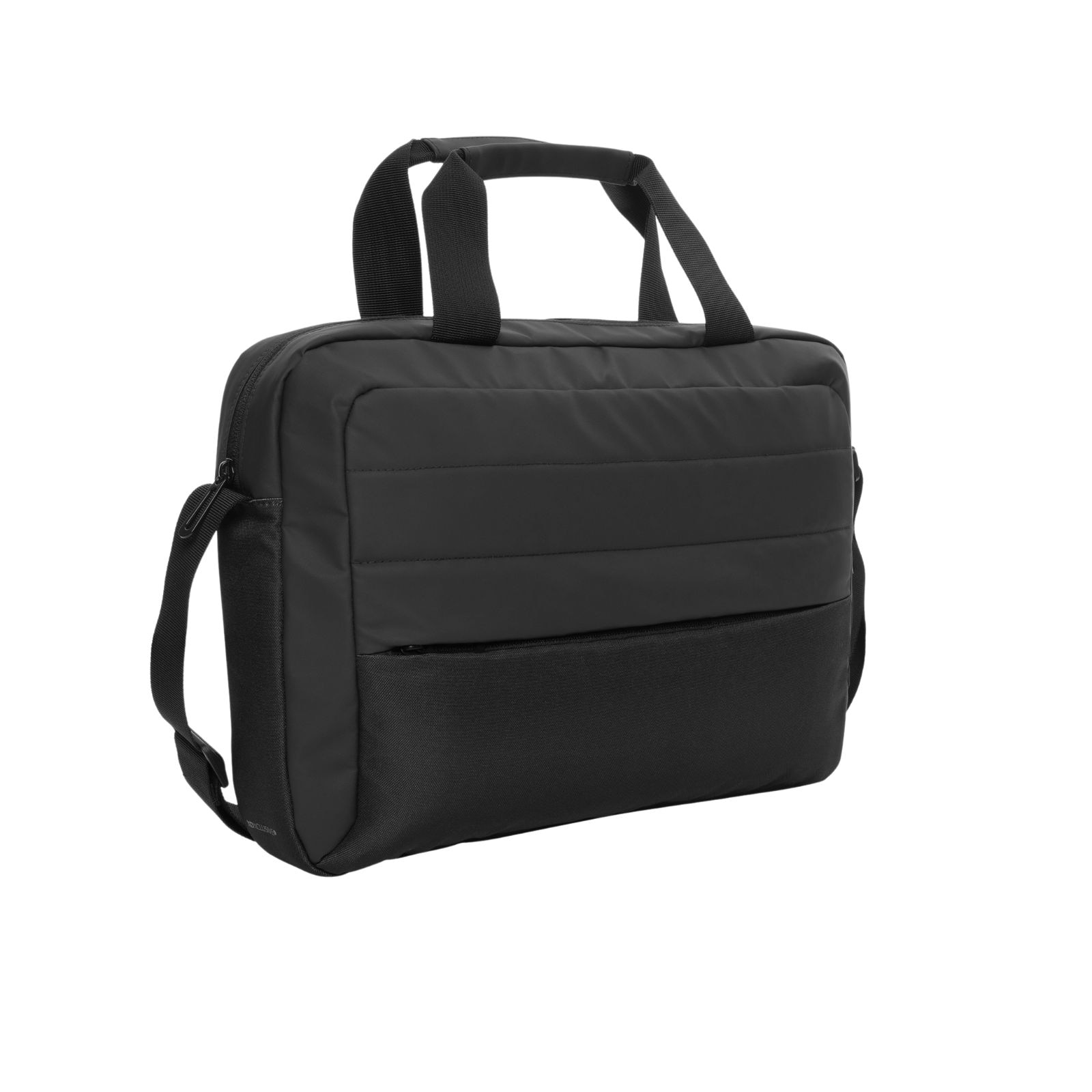 Geanta laptop Armond, Ronic X by XDxclusive, 15.6 inch, multiple compartimente interioare, buzunar frontal, manere fixe, bareta umar, 28 x 7, 5 x 40 cm, 8.2 litri, unisex, negru