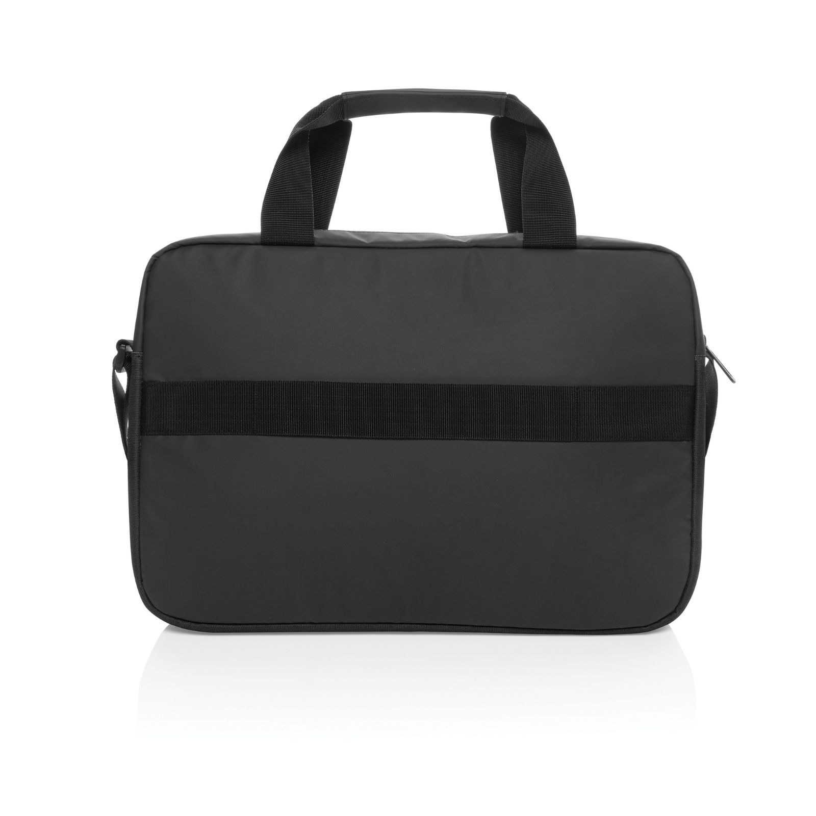 Geanta laptop Armond, Ronic X by XDxclusive, 15.6 inch, multiple compartimente interioare, buzunar frontal, manere fixe, bareta umar, 28 x 7, 5 x 40 cm, 8.2 litri, unisex, negru