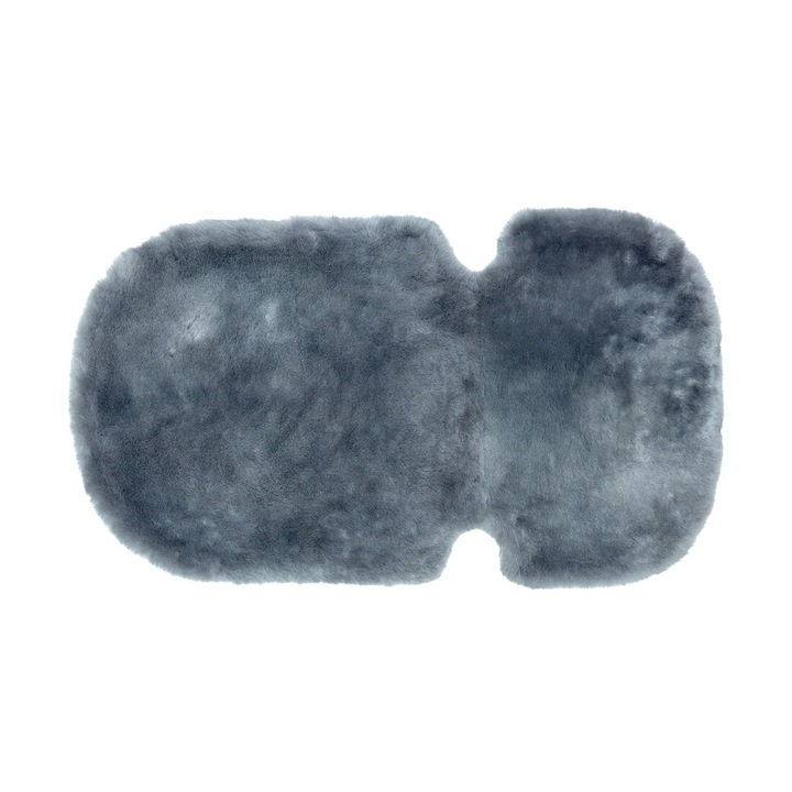 Insertie carucior, Vanuba, Piele, Gri