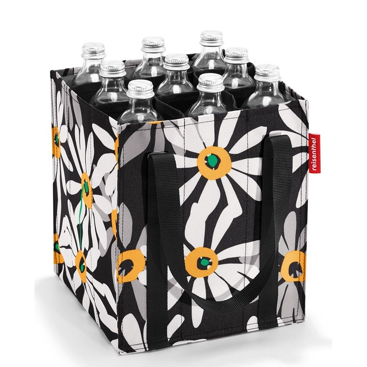 Reisenthel Bottlebag bevásárlótáska, margaréta mintás
