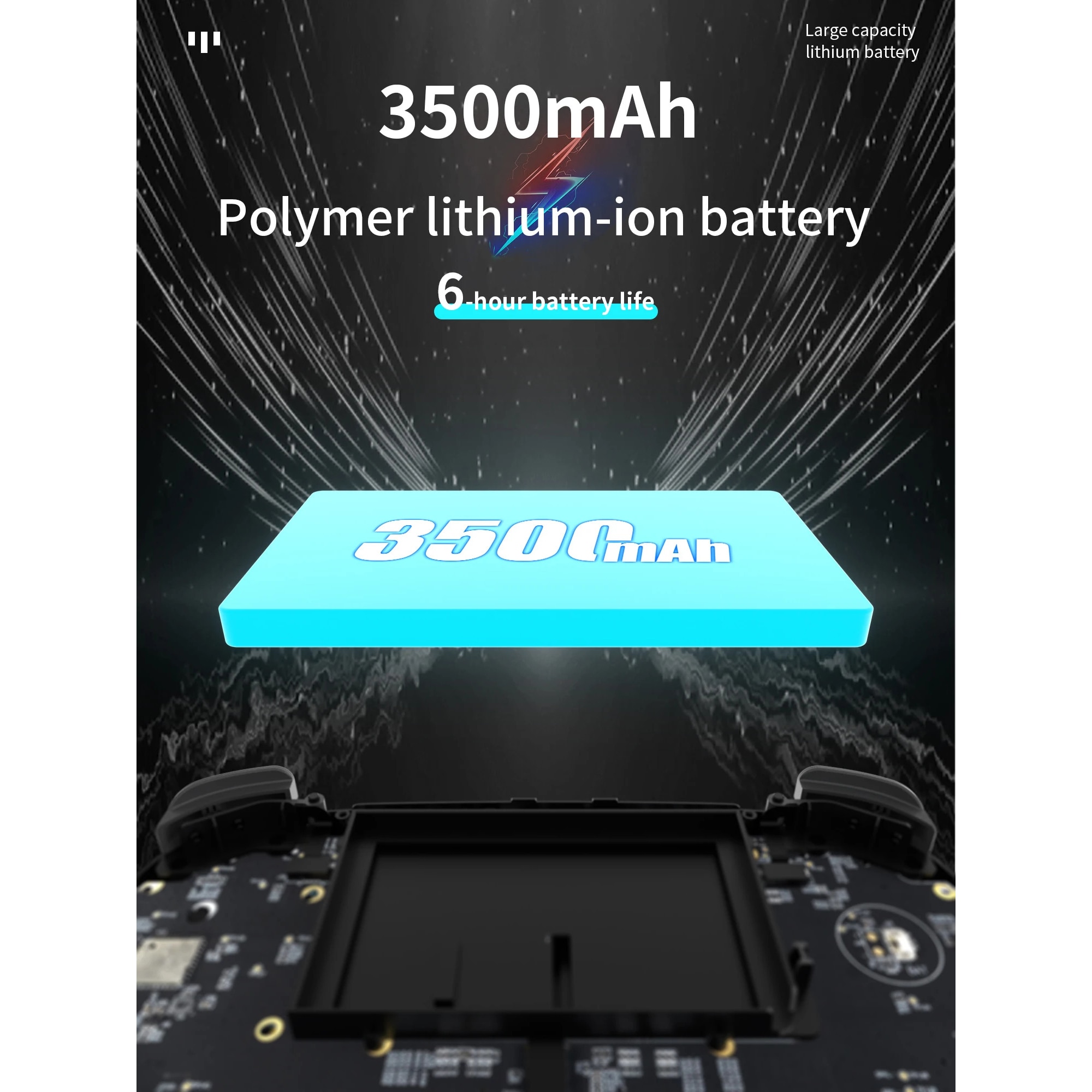 Consola portabila, STELS, Display IPS, Quad Core, 272 GB, 8000 de jocuri, Gri