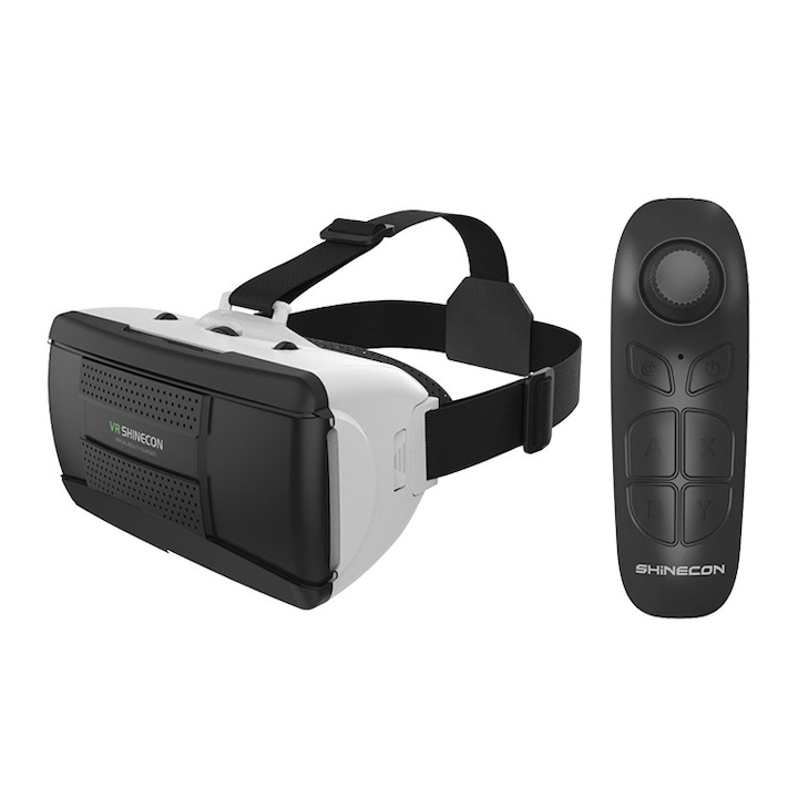 Set Ochelari VR si controller, Shinecon VR