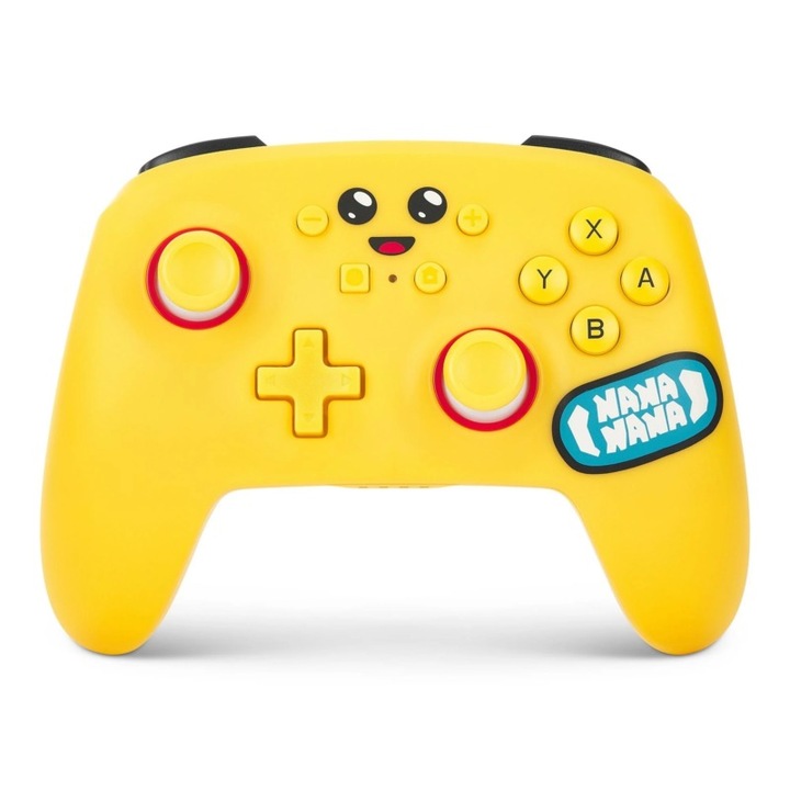 Controller fara fir, PowerA Enhanced Wireless, Nintendo Switch, Fortnite: Peely - Nana Nana, Galben