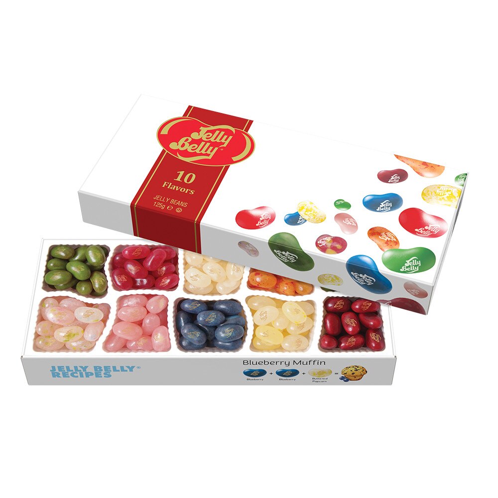 Комплект Jelly Belly, 10 Вкуса Желирани Бонбони, 125г - eMAG.bg