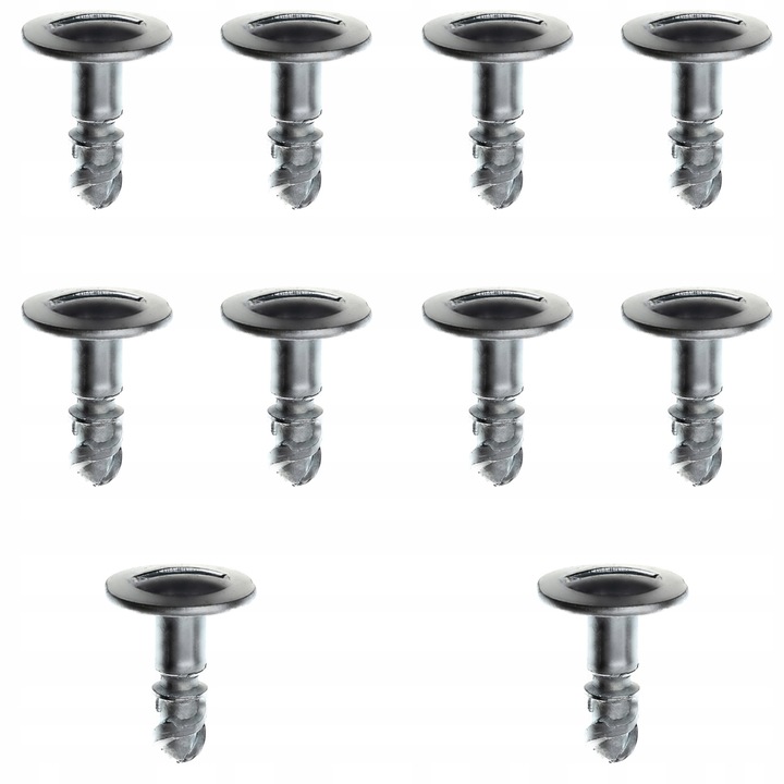 Set 10 Clipsuri Si Suruburi Pentru Scut Motor, Compatibil Cu Audi, Cod OEM 8D0805121, 10 Bucati Pentru Fixare Sigura, Produs Din Materiale De Top, Inlocuire Garantata, Durabilitate Inalta, Rezistent La Vibratii Si Coroziune