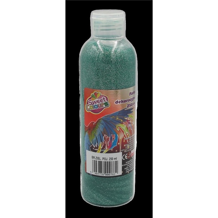 Dekoratív festék, Sweet colours, 250 ml, Zöld