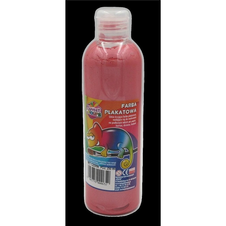Dekoratív festék, Sweet colours, 250 ml, Piros