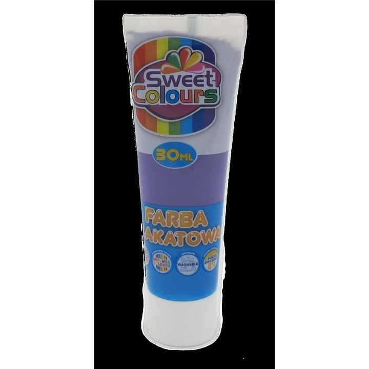 Vopsea acuarela, Sweet colours, 30 ml, Mov