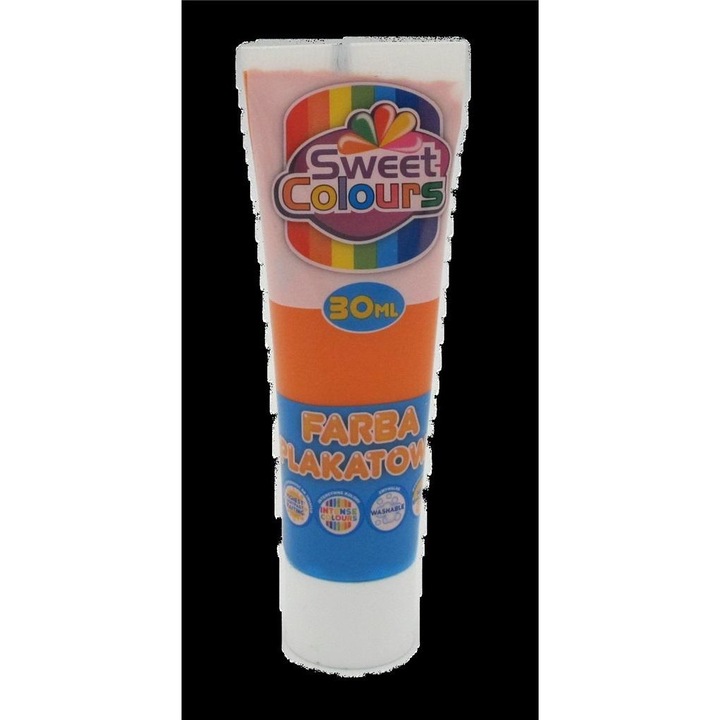 Vopsea decorativa, Sweet colours, 30 ml, Portocaliu