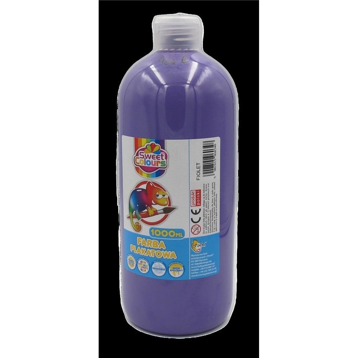 Vopsea acuarela, Sweet colours, 1000 ml, Mov
