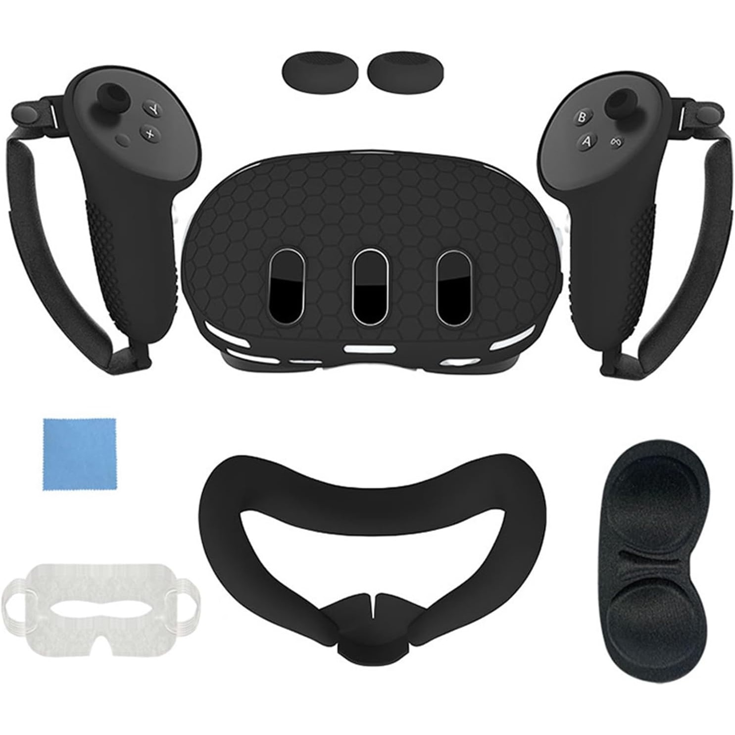 Accesorii VR pentru Meta Quest 3, set de huse de protectie din