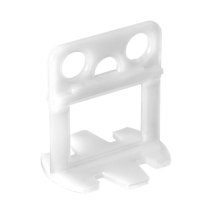 Cleme pentru sistem nivelare placi ceramice, 2 mm, 200 elemente, Topmaster 329918C2