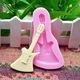 Mold de silicon pentru fondant, roz, 10.5x5x1.2cm, reutilizabil