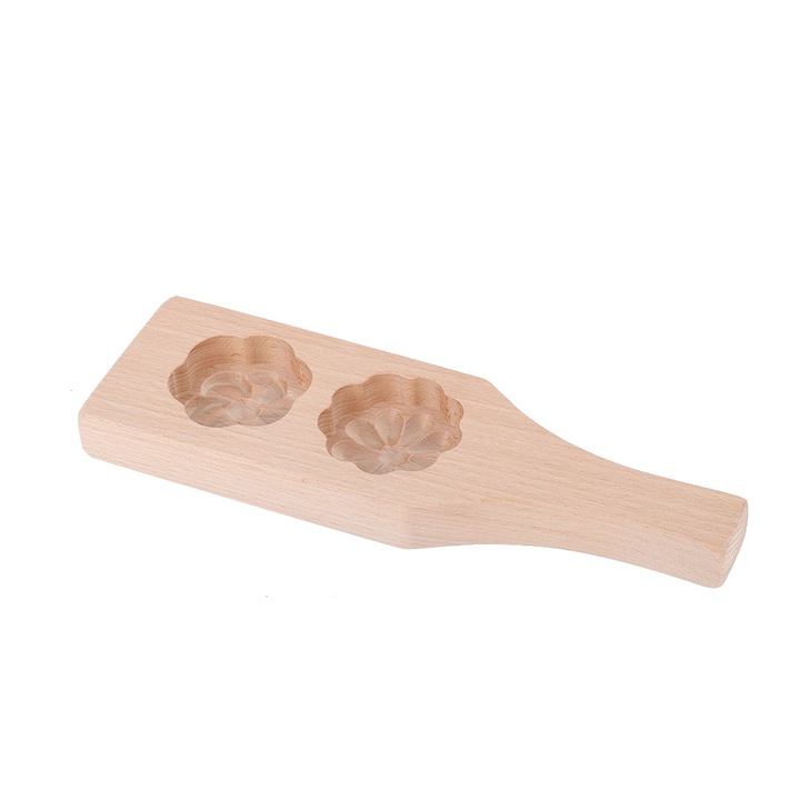 Forma prajituri, model DIY, lemn, 25x7.5x2.3cm