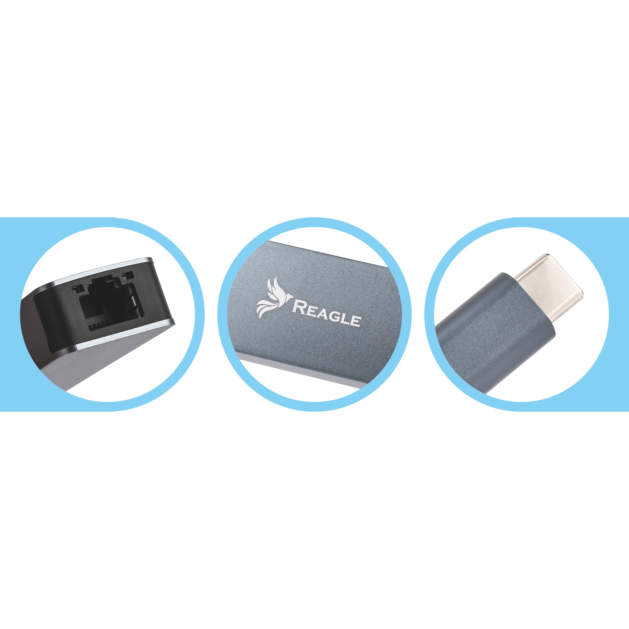 Адаптер Usb-C Ethernet адаптер Lan Rj45 2.5Gb/S - eMAG.bg