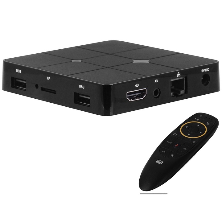 Trevi Smart TV BOX IP360SB vevő adapter telefon android-tvsmart okostelefon kijelzővel a TV képernyőjén