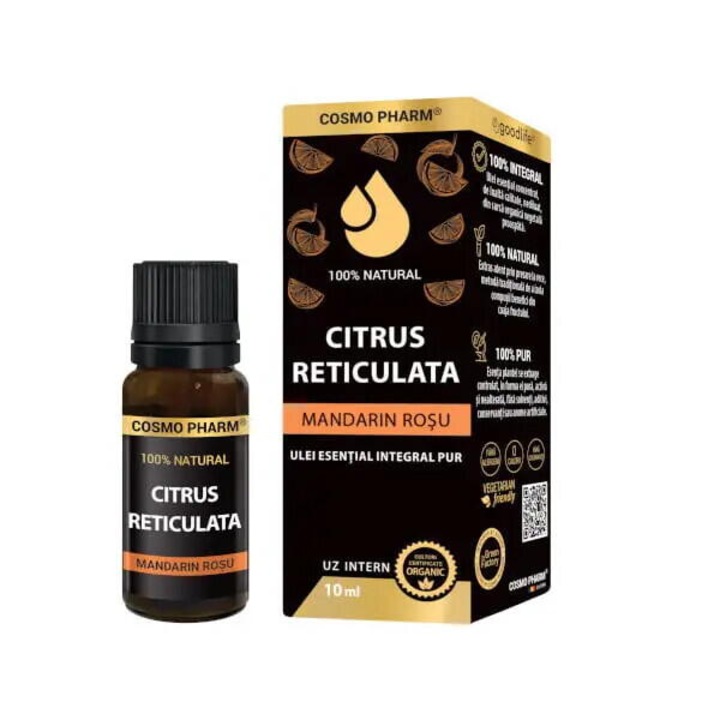 Ulei esential de Mandarin Rosu – Citrus reticulata 10ml