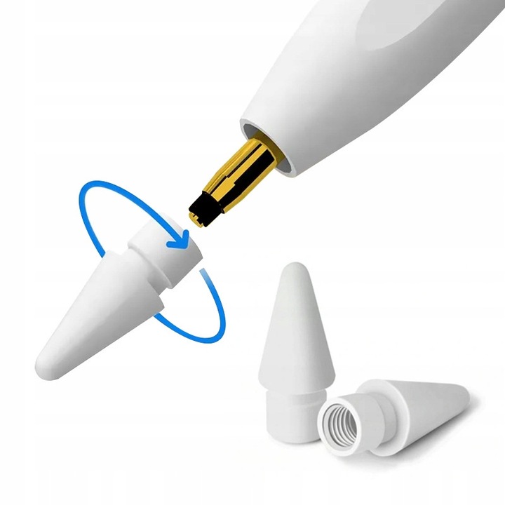 Stylus, Infloo Razuitor Capacitiv, Baterie 165 mAh, Durata Functionare pana la 9 ore, Incarcare Rapida USB, Compatibil Cu Dispozitive Touchscreen, Greutate 16 g, Alb